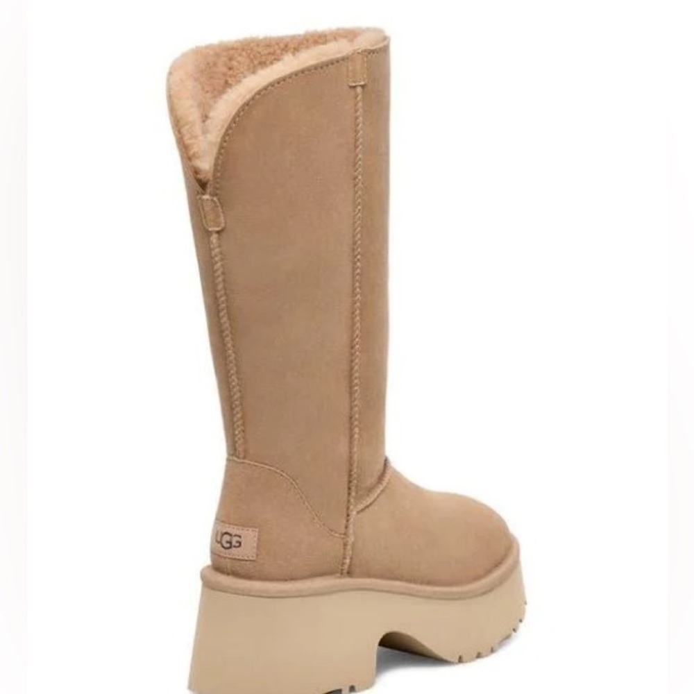 UGG Classic New Heights Genuine Shearling Cuffable Boot - Picture 13 of 16